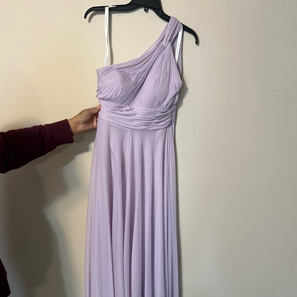 AZAZIE Bridesmaid / Formal Dress. Iris Color. Size A6.